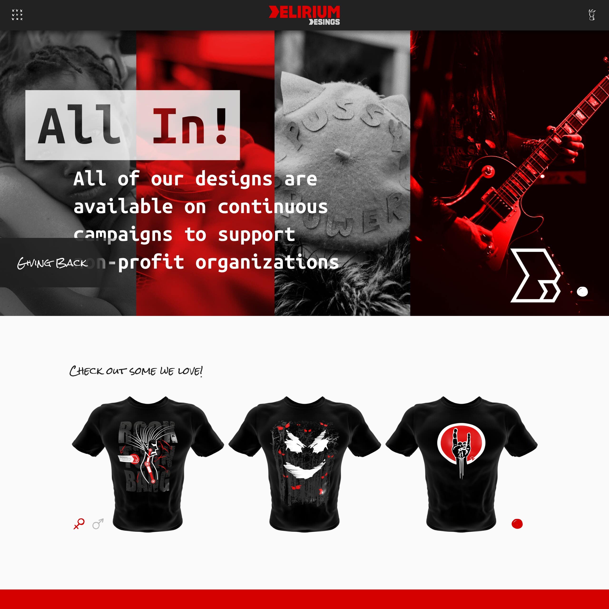Delirium Designs' Angular PWA preview 1