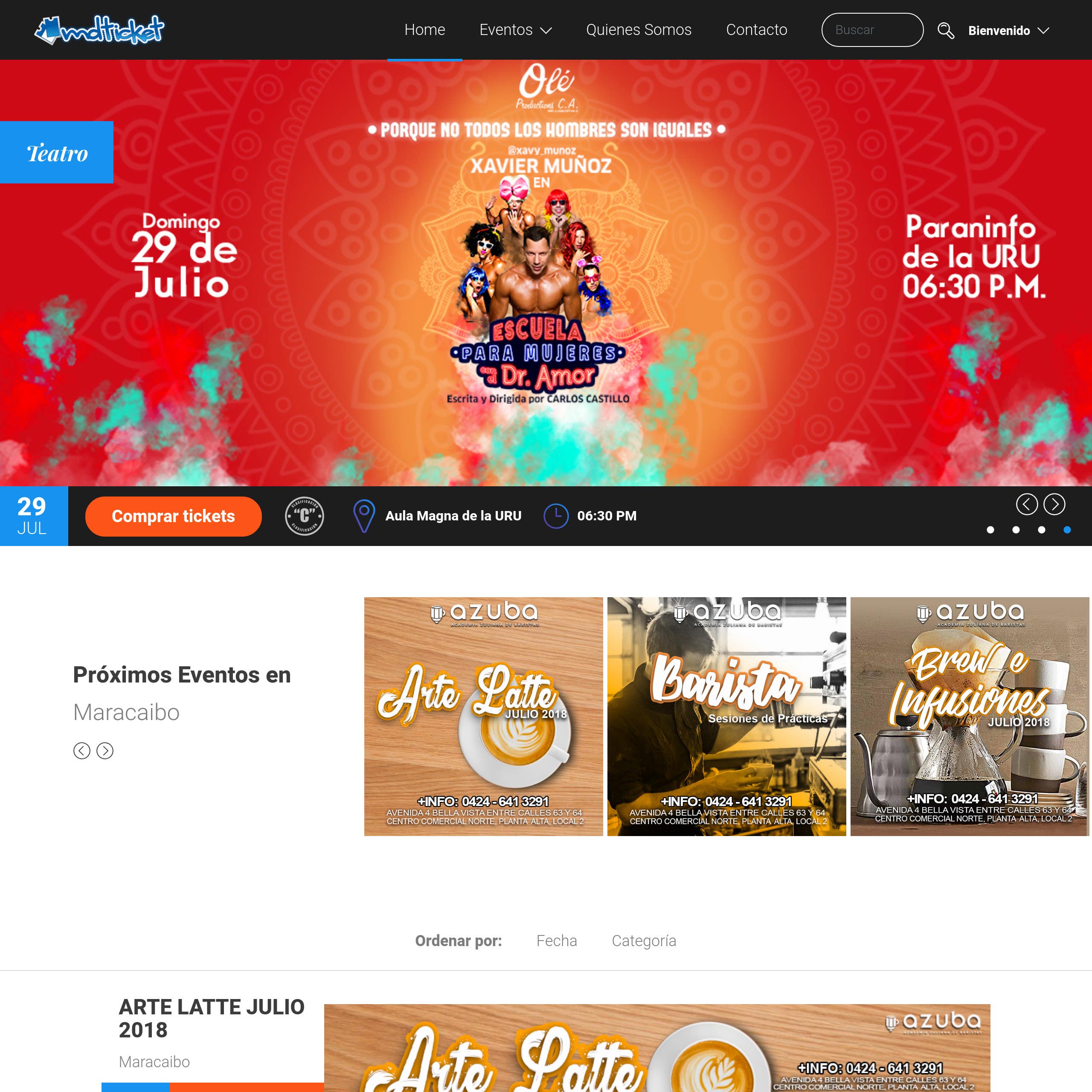 MDTicket.com Frontend and Backend Features preview 1